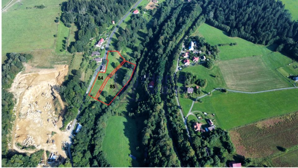 Działka Długopole Górne