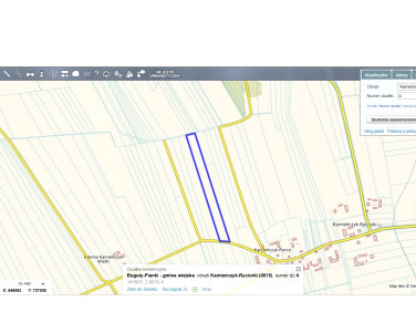 Pusta działka Kamieńczyk-Ryciorki