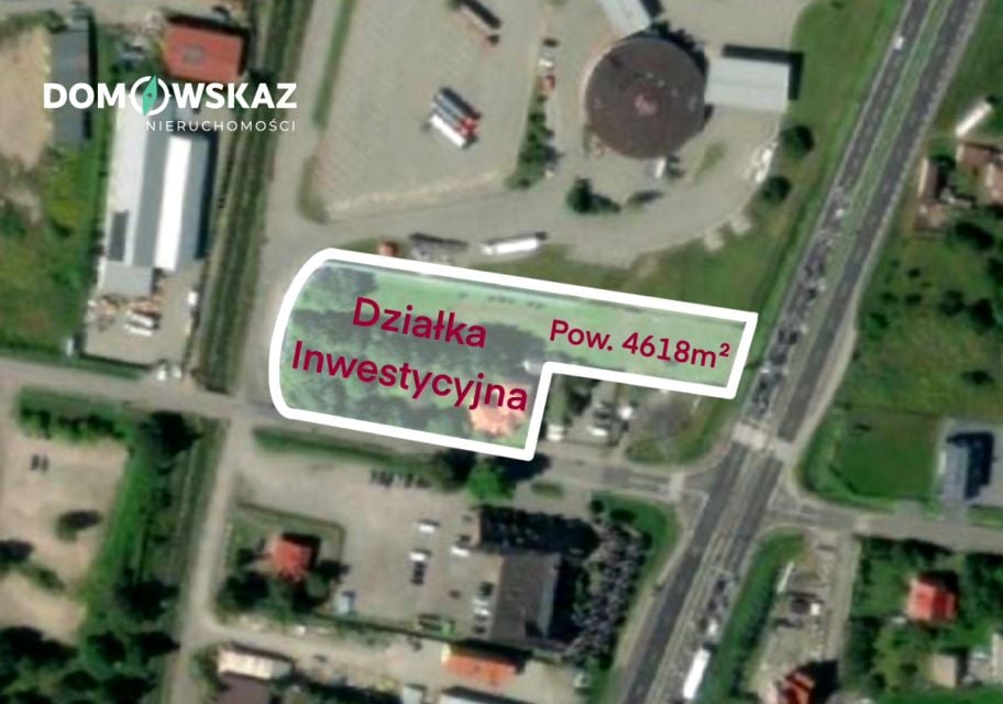 Działka inwestycyjna Bolesław