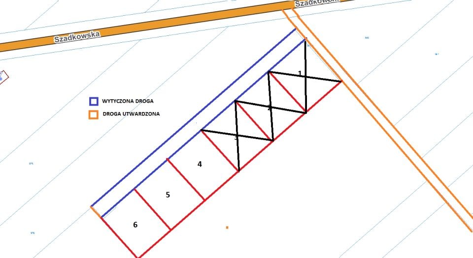 Pusta działka Lutomiersk