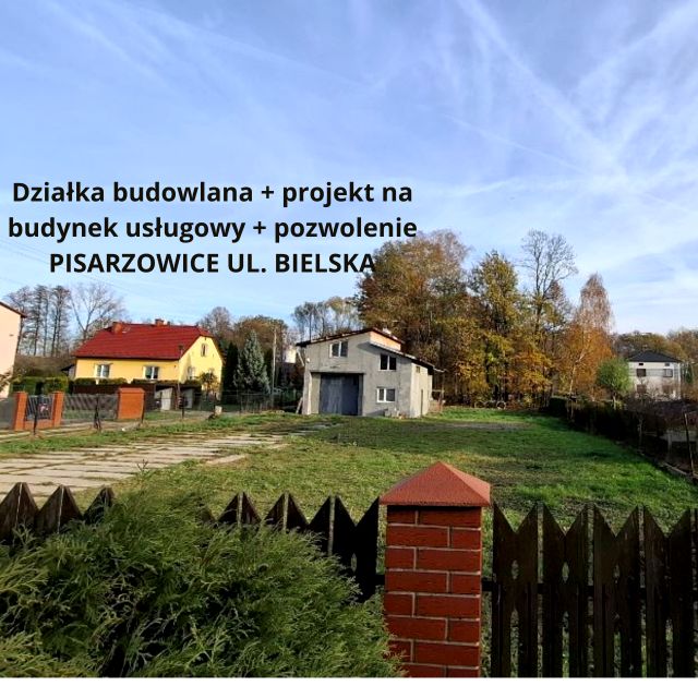 Ogrodzona działka Pisarzowice