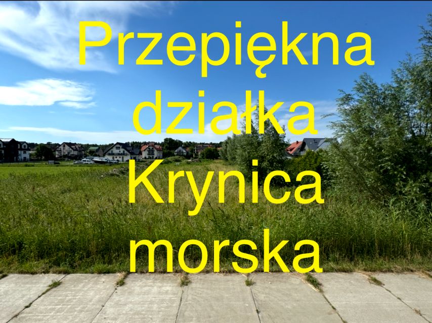 Działka budowlana Krynica Morska