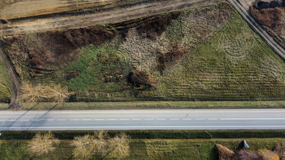 Działka inwestycyjna Stobierna