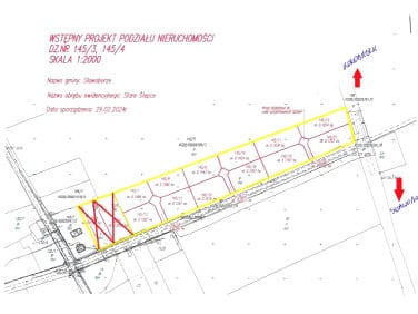 Działka budowlana Sławoborze sprzedam