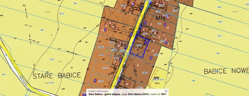 Działka budowlana Stare Babice
