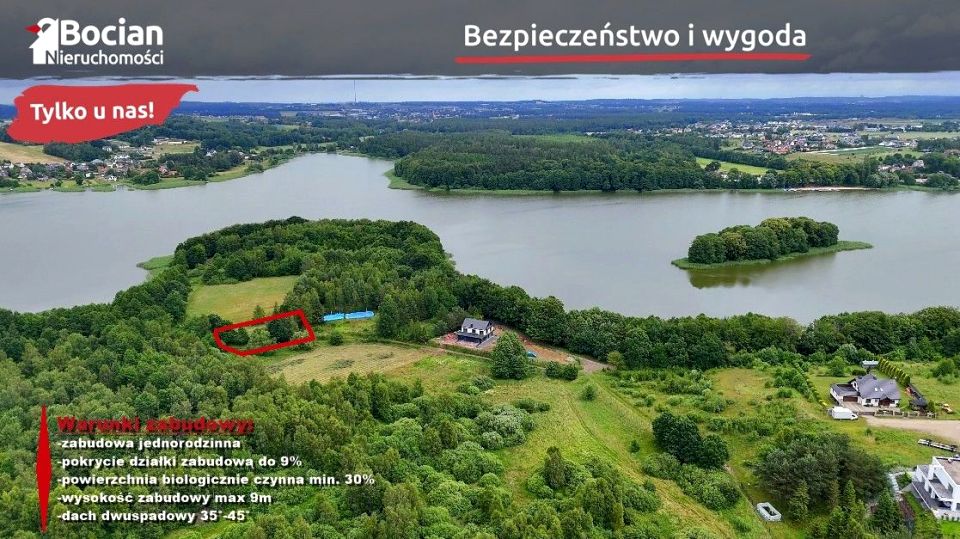 Działka budowlana Warzenko