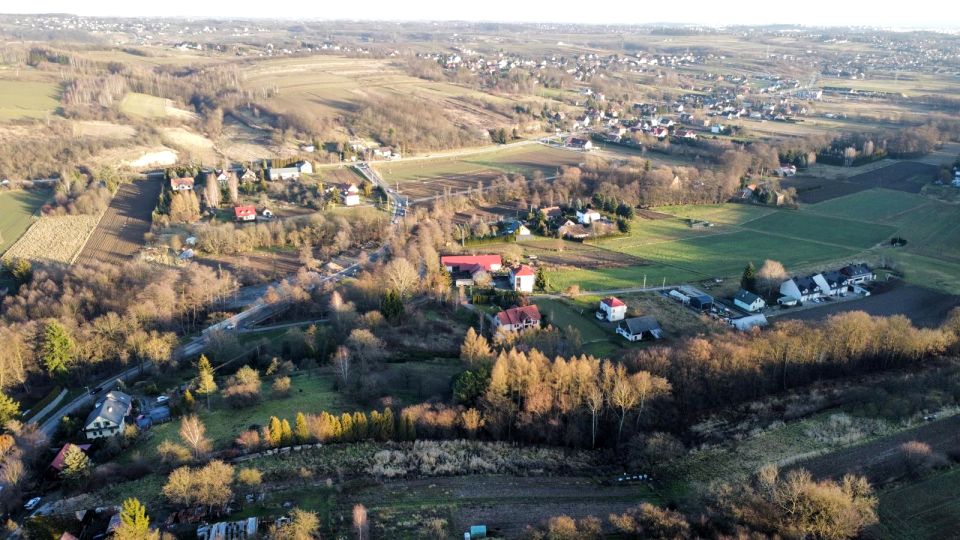 Działka budowlano-rolna Giebułtów