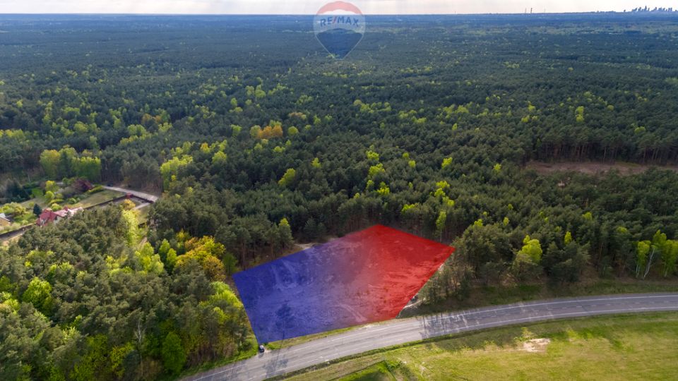 Działka usługowa Emów