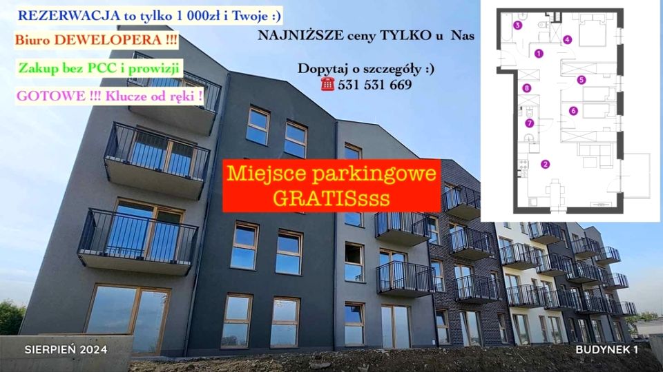 Mieszkanie apartamentowiec Bielsko-Biała