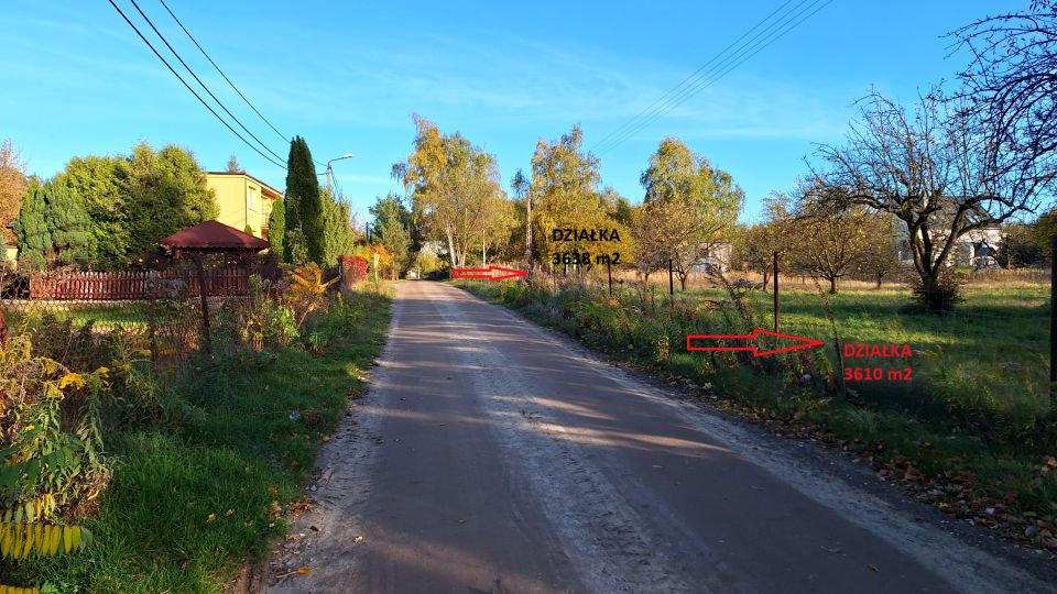 Działka budowlana Leonardów