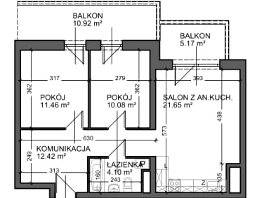 Mieszkanie blok mieszkalny Gorzów Wielkopolski