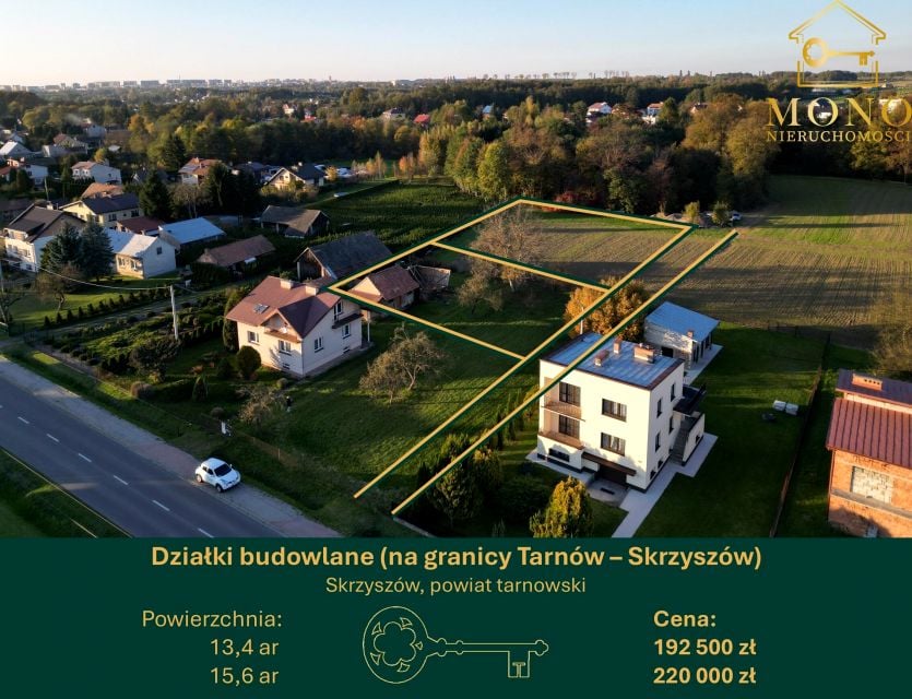 Działka budowlana Skrzyszów