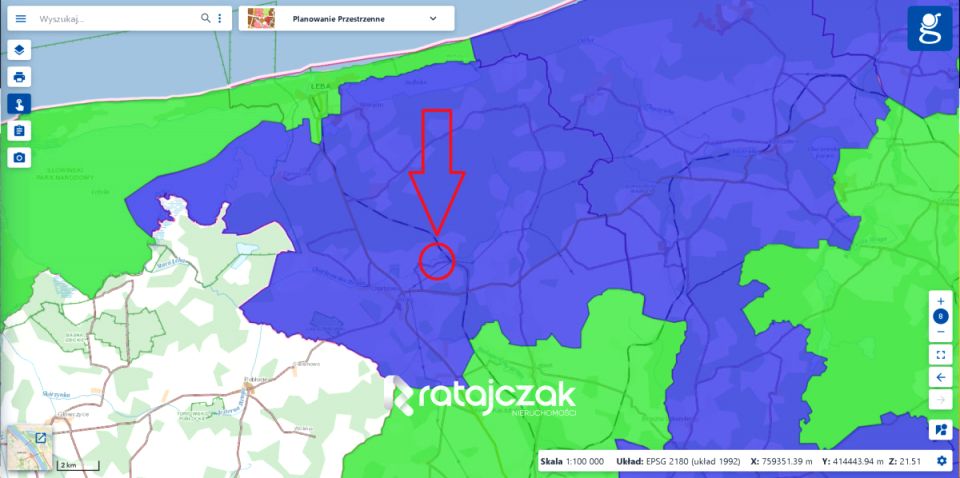 Działka rolna Wrzeście sprzedam