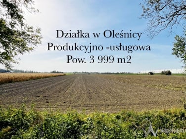 Działka usługowa Oleśnica