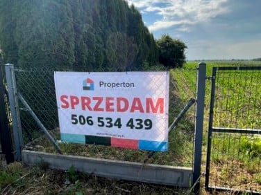 Ogrodzona działka sprzedam