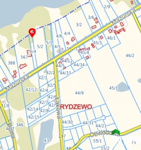 Działka budowlana Rydzewo