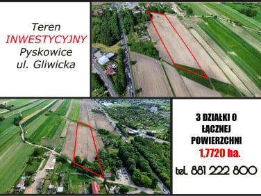 Działka przemysłowa Pyskowice