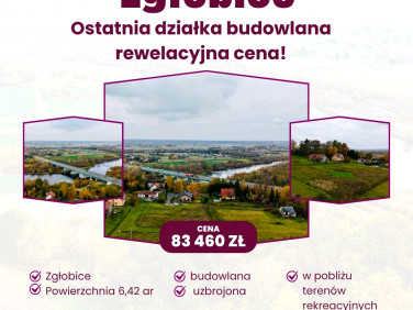 Działka budowlana Zgłobice