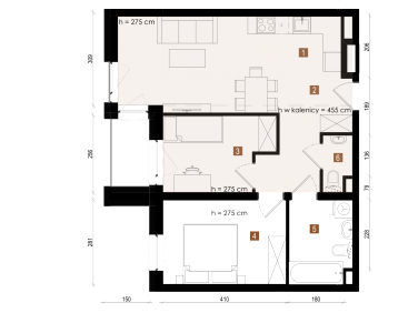 Mieszkanie blok mieszkalny Jelenia Góra
