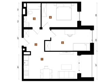 Mieszkanie blok mieszkalny Jelenia Góra