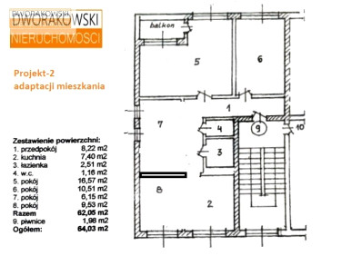 Mieszkanie blok mieszkalny sprzedaż
