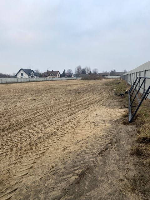 Ogrodzona działka wynajmę