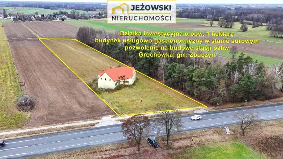 Działka inwestycyjna Grochówka