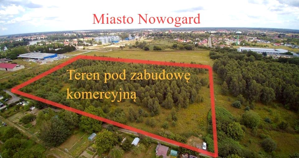 Działka usługowa Nowogard