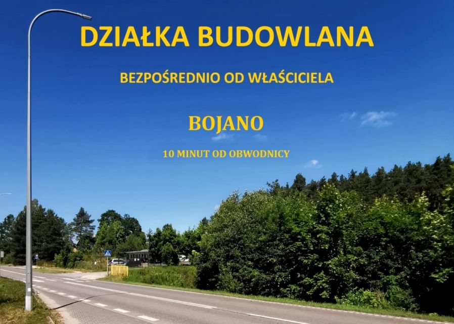 Działka budowlana Bojano