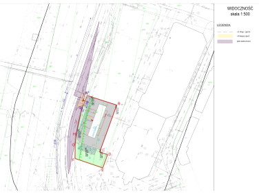 Działka usługowa Rzeszów