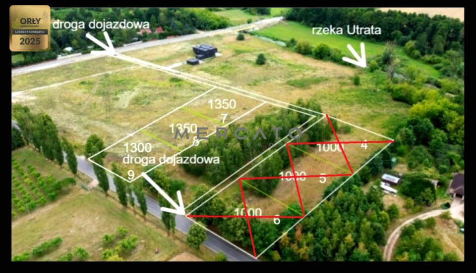 Działka budowlana Podkampinos