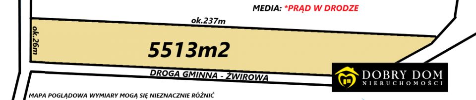 Działka rolna Wasilków