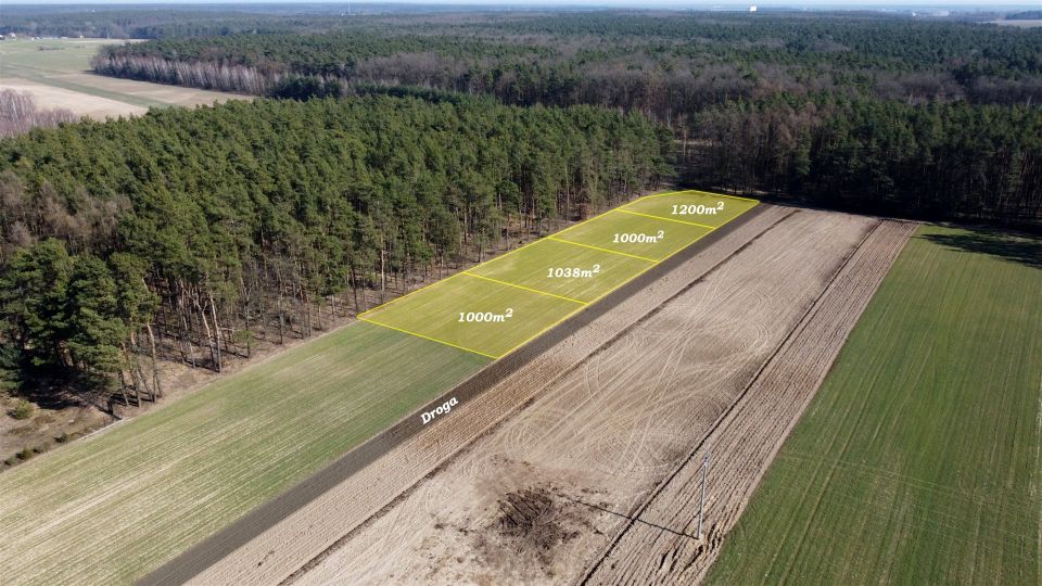 Działka budowlano-rolna Wymysły sprzedam