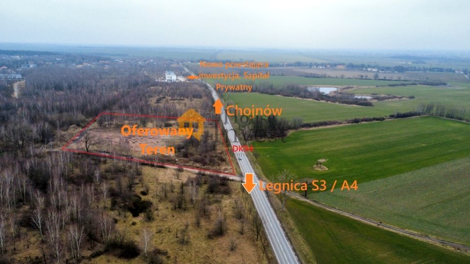 Działka przemysłowa Legnica