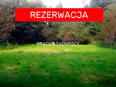 Zabudowana działka Kraków