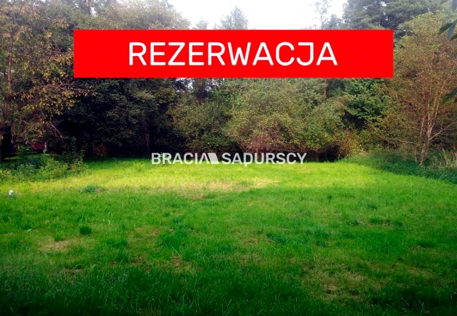 Zabudowana działka Kraków