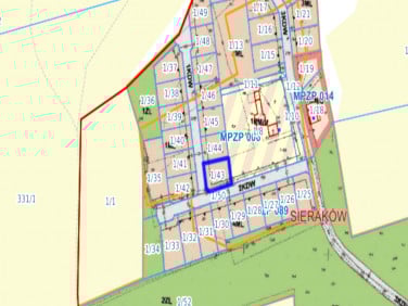 Działka budowlana Sieraków sprzedam