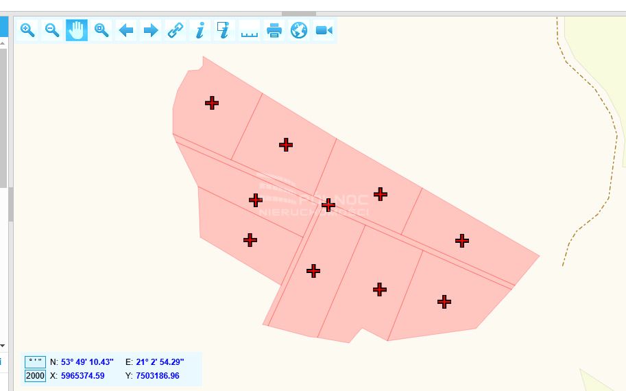 Działka rolna Borki Wielkie