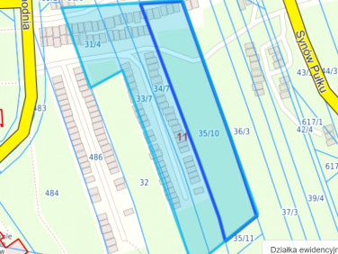 Działka inwestycyjna Lublin