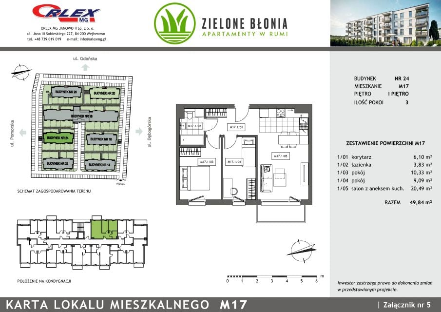 Mieszkanie Janowo, ul. Spacerowa