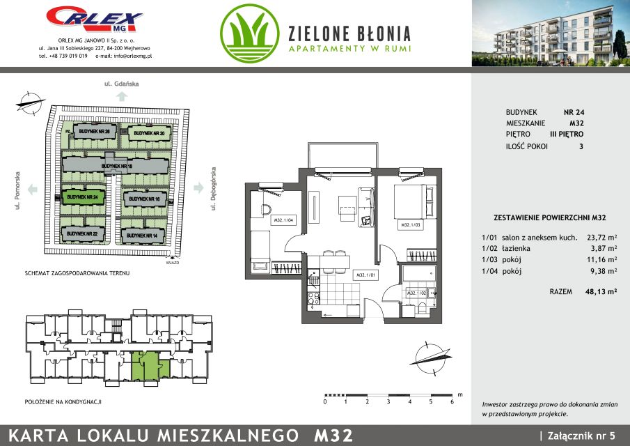 Mieszkanie Janowo, ul. Spacerowa