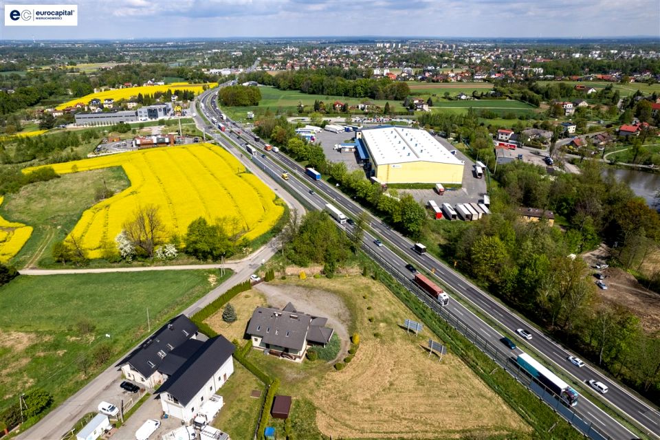 Zabudowana działka Czechowice-Dziedzice