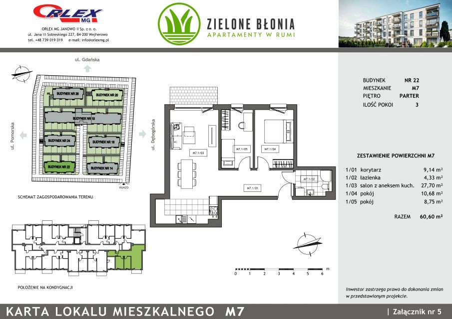 Mieszkanie Janowo, ul. Spacerowa