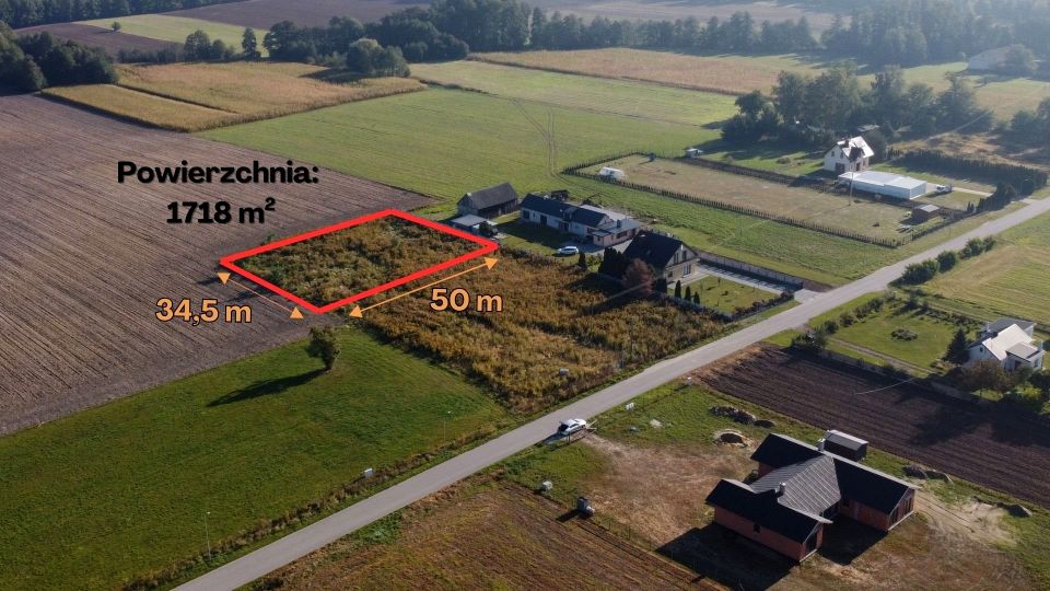 Działka budowlana Tymianka