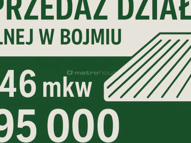 Działka rolna Bojmie