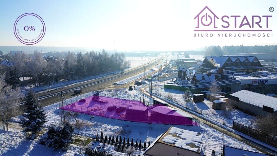 Działka usługowa Nowy Targ