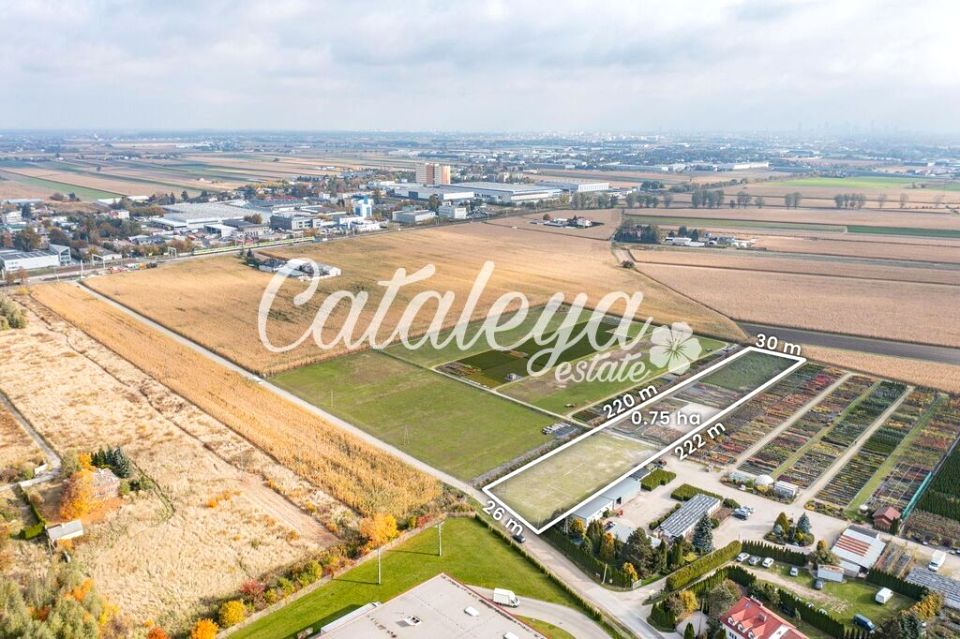 Ogrodzona działka sprzedam