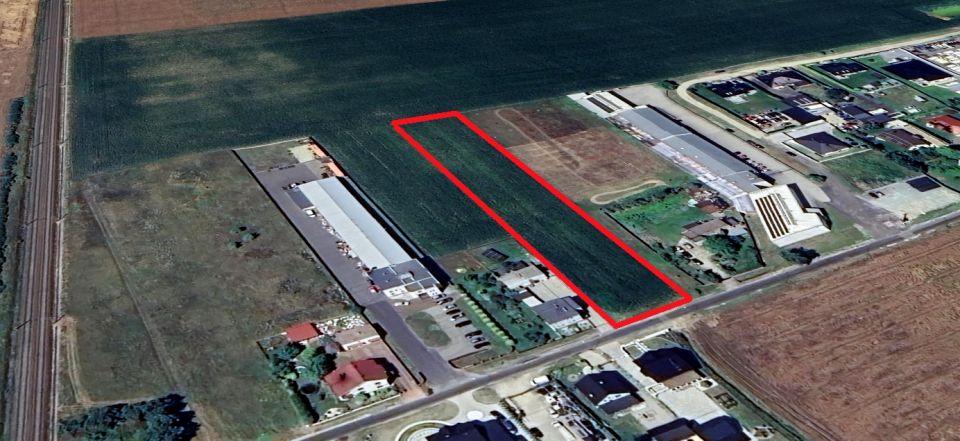 Działka inwestycyjna Suchorzew