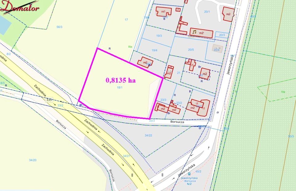 Działka usługowa Legnica sprzedam