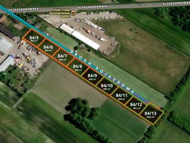 Działka budowlana Konstantynów Łódzki